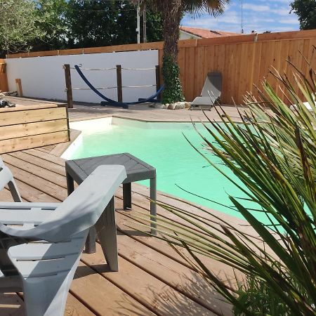 chambre indépendante avec piscine Gujan-Mestras Exterior foto