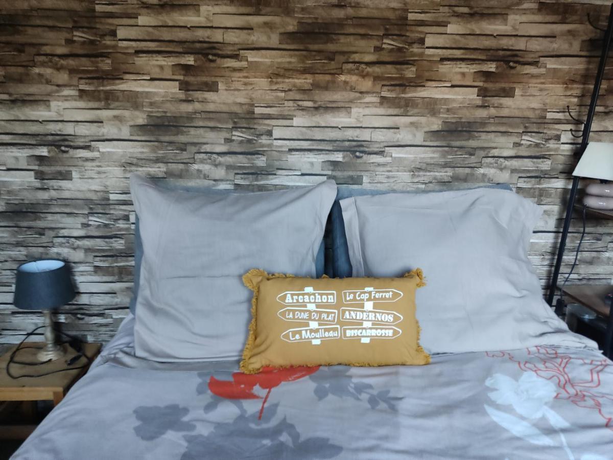 chambre indépendante avec piscine Gujan-Mestras Exterior foto